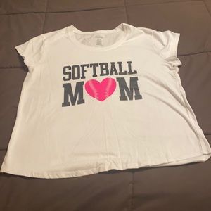 Softball mom tshirt